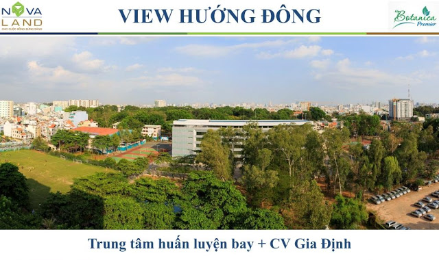 View hướng đông botanica premier