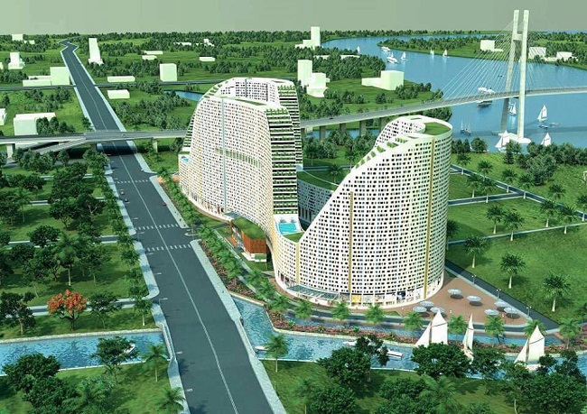 phối cảnh dự án căn hộ river city