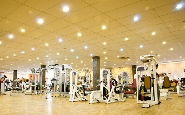 Phòng gym hiện đại tại the park avenue