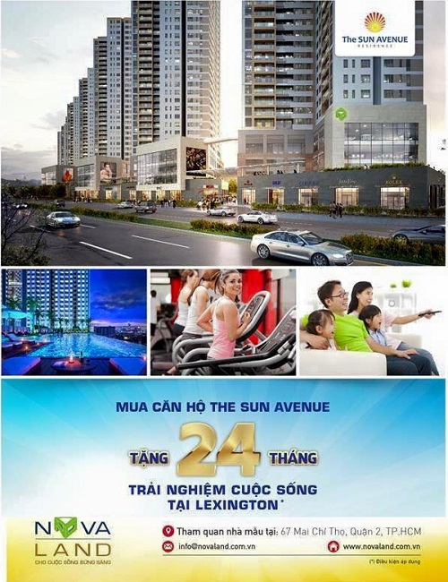 trải nghiệm sống tại Lexington Residence